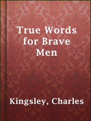 cover image of True Words for Brave Men